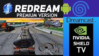 REDREAM *Premium Version*. Android Games test. High Resolution Dreamcast emulator