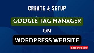 Google Tag Manager setup live project | Sultanul M