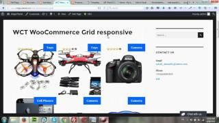 woocommerce responsive product grid