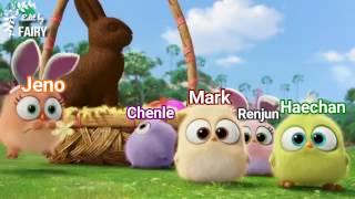 NCT DREAM - The Hatchling (Angry Birds) Easter - MARK RENJUN JENO HAECHAN CHENLE