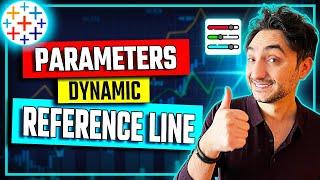 Dynamic Reference Lines using Parameters | #Tableau Course #64