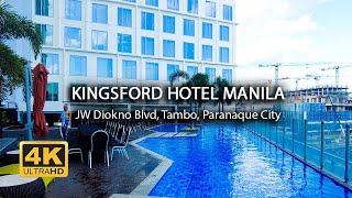 [4K] BRAND NEW Kingsford Hotel Manila | Entertainment City, Philippines | Walking Tour