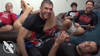 How To Escape a Triangle Choke w/ Rener & Ryron Gracie