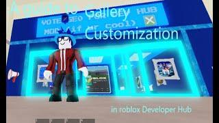 A guide to Gallery Customization in Roblox Developer Hub