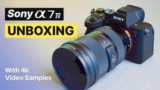 Sony A7IV UNBOXING & First Impressions | With Sample 4k videos | Mumbai India