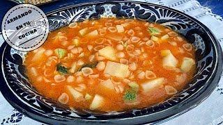 Sopa De Conchita con Verdurita