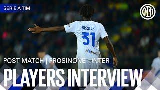 BISSECK INTERVIEW | FROSINONE 0-5 INTER | PLAYER INTERVIEW ️