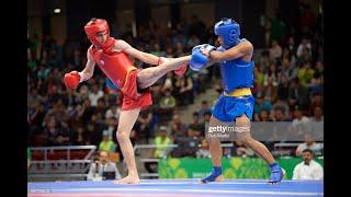 ranjan wushu knockout fight delhi 64THSGFI 2019