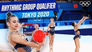 Rhythmic Group All Around Qualification in FULL LENGTH | Tokyo Replays