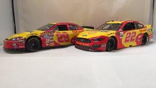 Review: 2019 Joey Logano #22 Shell-Pennzoil Darlington Throwback Ford Mustang 1/24 NASCAR Diecast