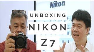 Unboxing the Nikon Z 7 at the Nikon Experience Hub with Robenson Ong Lo of Camerahaus