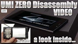 UMI ZERO [DISASSEMBLY] Inside the phone & How to remove battery