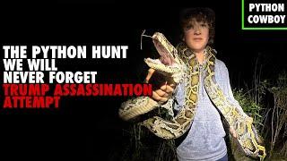 Python Hunting The Day Former President Donald Trump Was Almost Assassinated