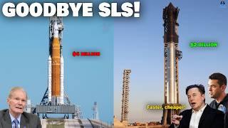 "75-25 for Cancelation"! NASA is about to End SLS...SOONER Than You Think.