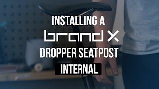 How to Install an Internal Brand-X Dropper Seatpost | CRC |