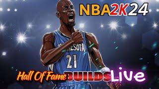 THE BEST KEVIN GARNETT BUILD IN @nba2k LIVE!!! (ROAD TO 10K SUBS) @timberwolves