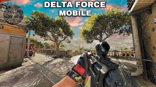 DELTA FORCE MOBILE HDR GRAPHICS 4K  SNIPER GAMEPLAY