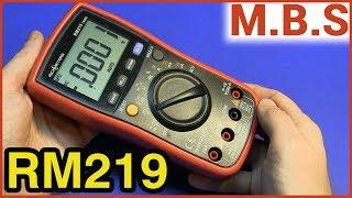 RM219 MULTIMETER TRUE RMS Большой Обзор