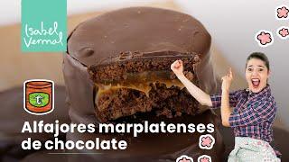 Alfajores marplatenses de chocolate