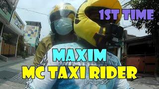 1st time maging MC TAXI RIDER / maxim mc taxi / Maxim