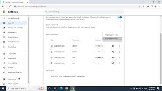 Export Google Chrome Saved Passwords to CSV File   Step by Step