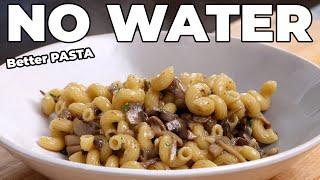 Stop Boiling Pasta in WATER, You'll Thank YOU!