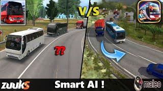 Smart AI Comparison | BUSSID VS BSU | Maleo V/S Zuuks