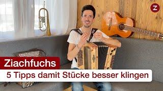 5 Tipps damit Stücke besser klingen auf der Steirischen Harmonika 