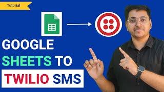How To Send Text Messages From Google Sheets? Google Sheets To Twilio Automation Using SureTriggers!