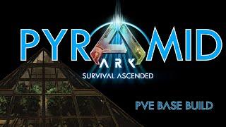 How To Build A Pyramid | Ark Survival Ascended | ASA Builds