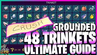 GROUNDED ULTIMATE TRINKETS GUIDE! Rarest! Best! New Game Plus! Every Charm And How To Get Them