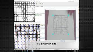 Real-time Sudoku Solver