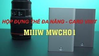 Hộp đựng thẻ đa năng, card visit MIIIW MWCH01 Xiaomi bằng nhôm nguyên khối