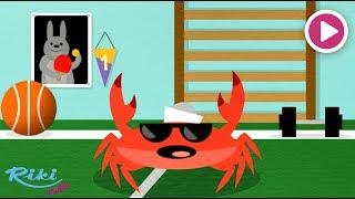 Exercise Song For Kids  | Captain Crab and Animals