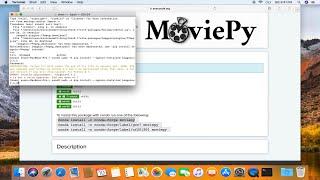 Install Moviepy On Mac (outdated)