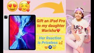 Gift an iPad Pro to my daughter.Her reaction is priceless Subscribe  for iPad give away