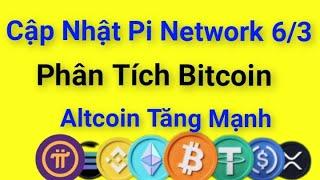 Pi network hôm nay 6/3 phân tích bitcoin cập nhật thị trường crypto mới nhất