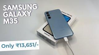 Samsung Galaxy M35 @₹13,651/- | Unboxing & Review #samsung