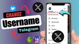 How To Change Twitter Username On Android | Twitter (X) Username Change 2024