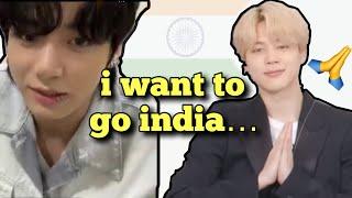 bts being desi for two mins straight