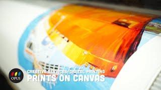 Creative Services: Digital Printing - Prints on Canvas