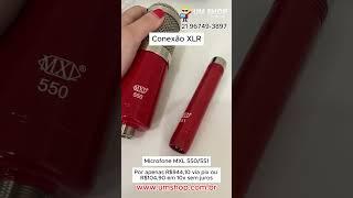 Microfone Condensador MXL 550/551 na UMSHOP | Melhor Preço!