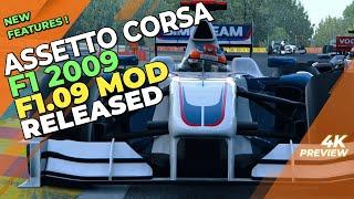 Sim Dream Development Assetto Corsa F1 2009 BMW Sauber Mod Features