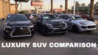 2018 Lexus RX 350 vs Porsche Cayenne vs. Mercedes Benz GLE, Best Luxury SUV