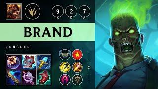 Brand Jungle vs Graves: Triple Kill, Legendary - VN Challenger Patch 14.24