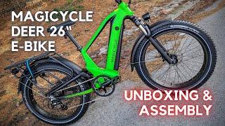 Magicycle Deer SUV 26"  E-Bike Unboxing & Assembly