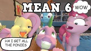 THE MEAN 6 WTF MY LITTLE PONY RIDE COMIC DUBS