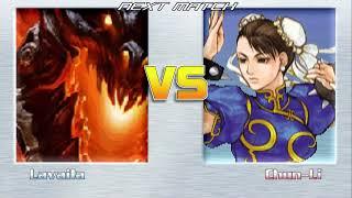 Lavalia vs Chun-Li. MUGEN