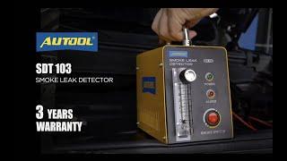 How to do a leakage test by using  AUTOOL SDT103