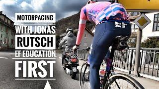 Motorpacing with Jonas Rutsch of EF Education First Pro Cycling